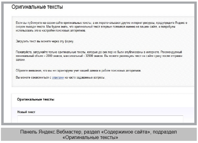 Как защитить контент сайта с помощью Яндекс.Вебмастер