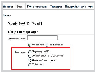 настройка Google Analytics